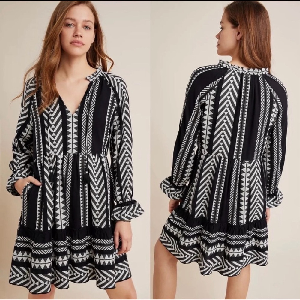 Anthropologie Dominique Tunic Dress NWT Size XS